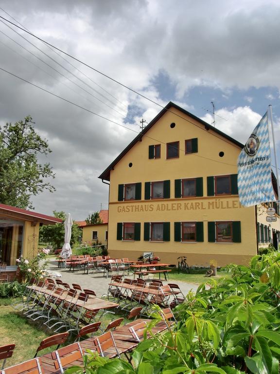 Landhotel Zum Adler Oberbechingen Exterior photo